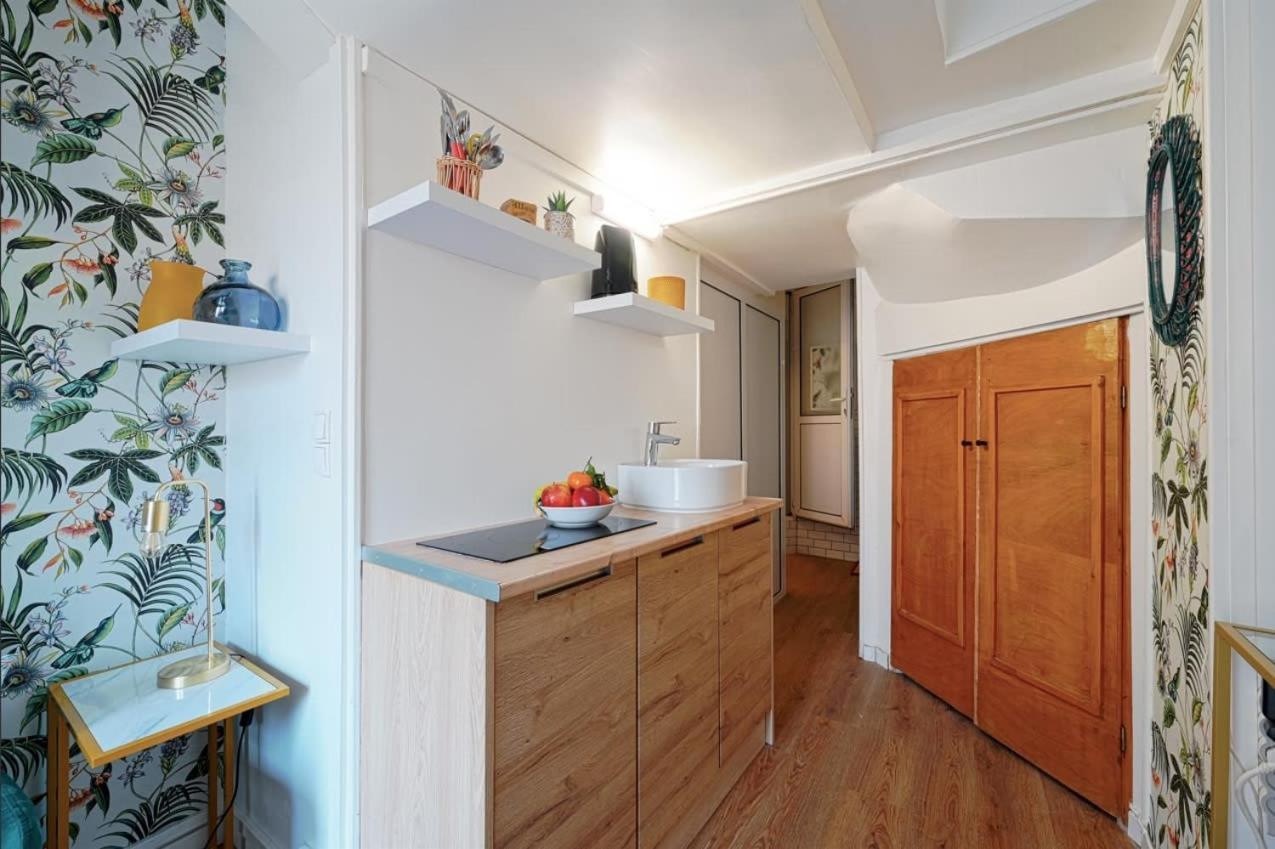 Apartmán Cosy Renovated Studio In Heart Of Marais, Best Area To Discover In Paříž Exteriér fotografie